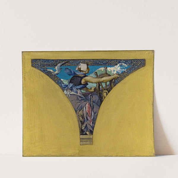 La Bretagne (1891) by François Emile Ehrmann