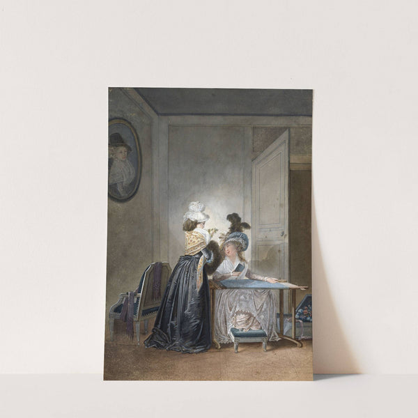 La Brodeuse by Jean-Baptiste Mallet
