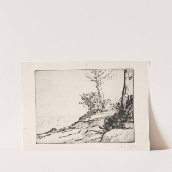 La butte aux broussailles (c. 1857–1911) by Alphonse Legros