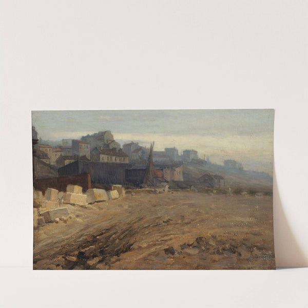 La Butte aux Cailles by Germain Eugène Bonneton