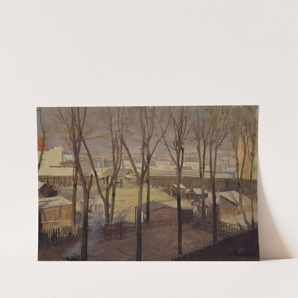 La Butte by Santiago Rusiñol