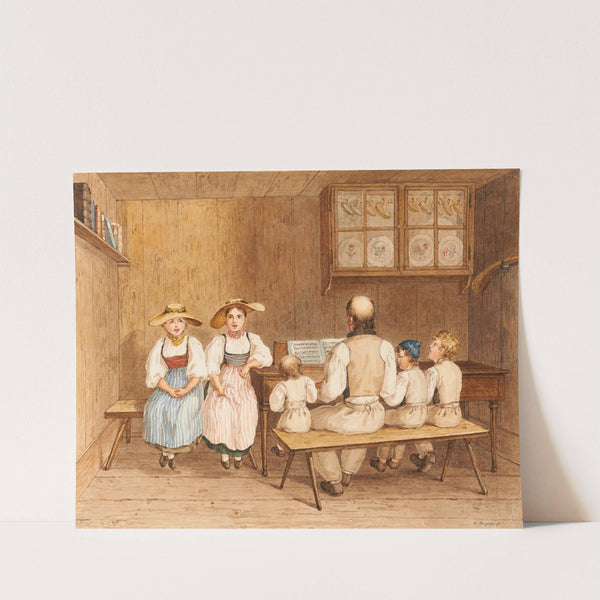 La Cabanne du Giesbach by Daniel David Burgdorfer