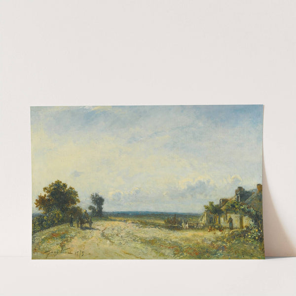 La Campagne Nivernaise by Johan Barthold Jongkind