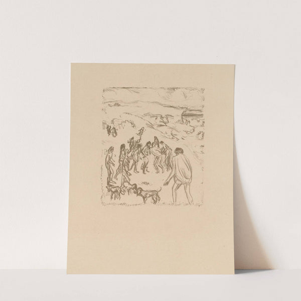 La capture – Variantes pour Daphnis et Chloé (1902) by Pierre Bonnard