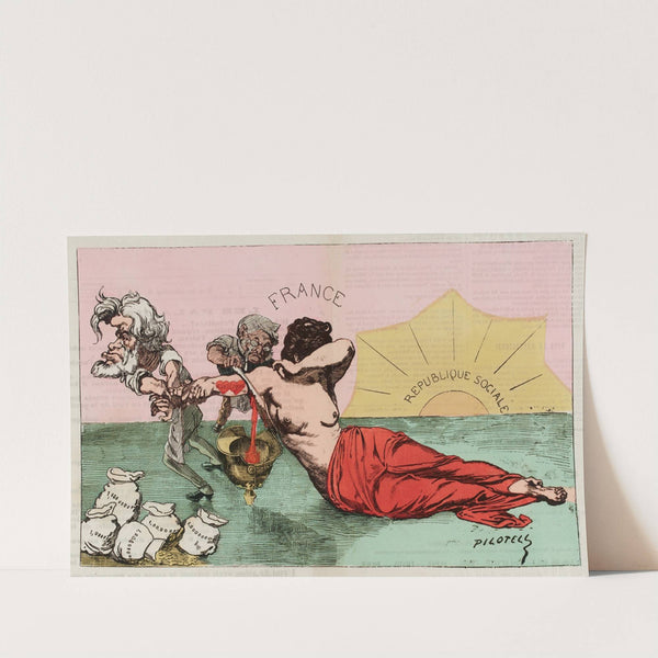 La Caricature, L’Exécutif by Georges Pilotelle