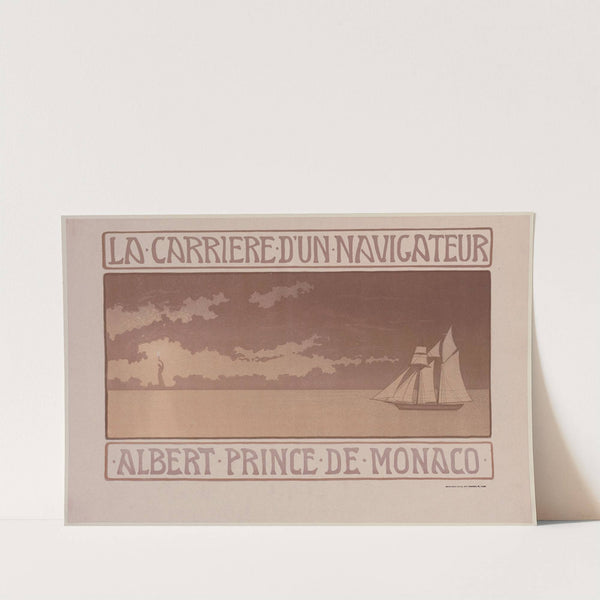 La carrière d’un navigateur – Albert Prince de Monaco (1900) by Paul Berthon