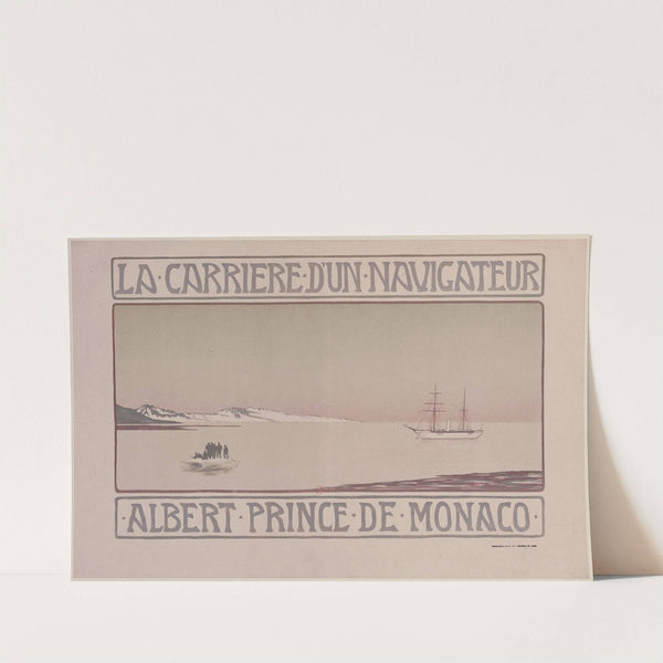 La carrière d’un navigateur – Albert Prince de Monaco (1900) by Paul Berthon