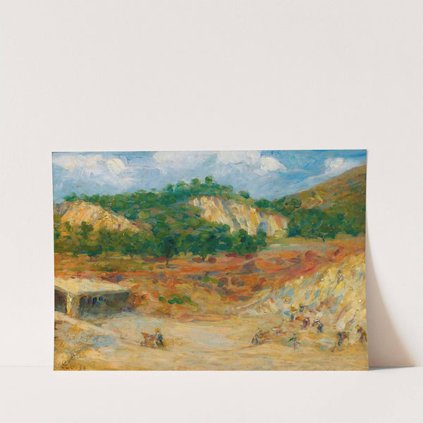 La Carrière (1899) by Maximilien Luce