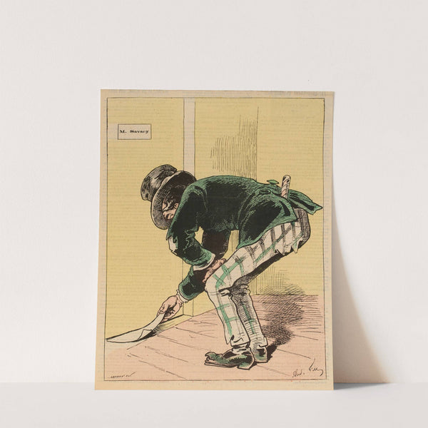 La carte de visite by André Gill