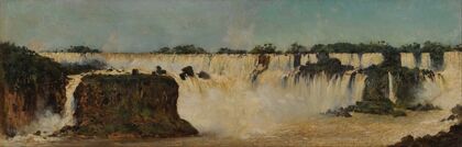 La cascada del Iguazú (1892)