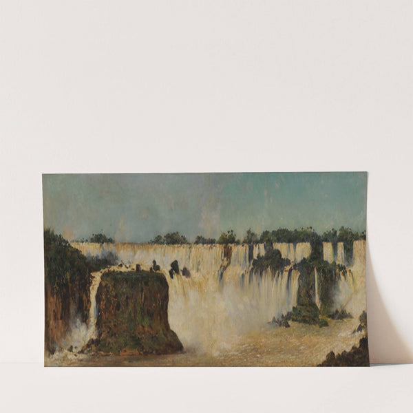 La cascada del Iguazú (1892) by Augusto Ballerini