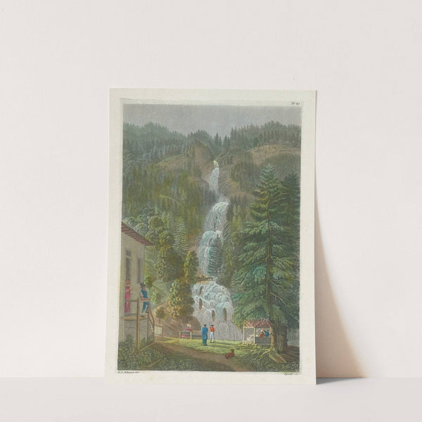 La Cascade du Giessbach (1915-1945) by David Alois Schmid