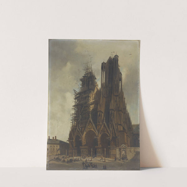 La Cathédrale de Reims (1915-1945) by Adrien Dauzats