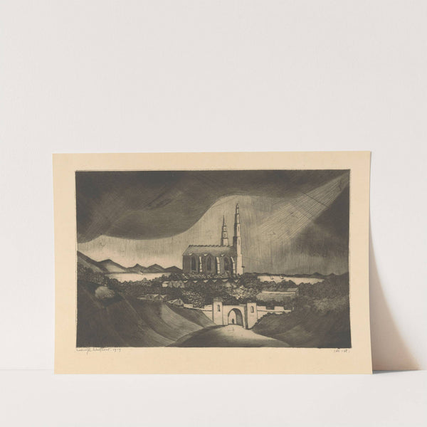 La Cathédrale (1919) by Lodewijk Schelfhout