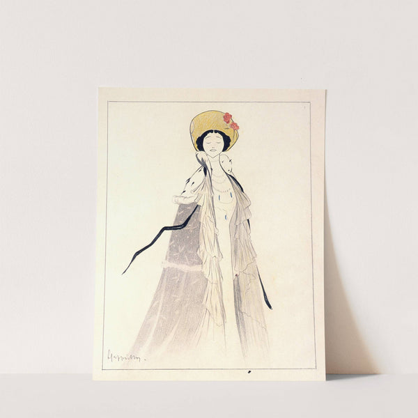 LA CAVALIERI (LINA CAVALIERI) (1885–1942) by Leonetto Cappiello