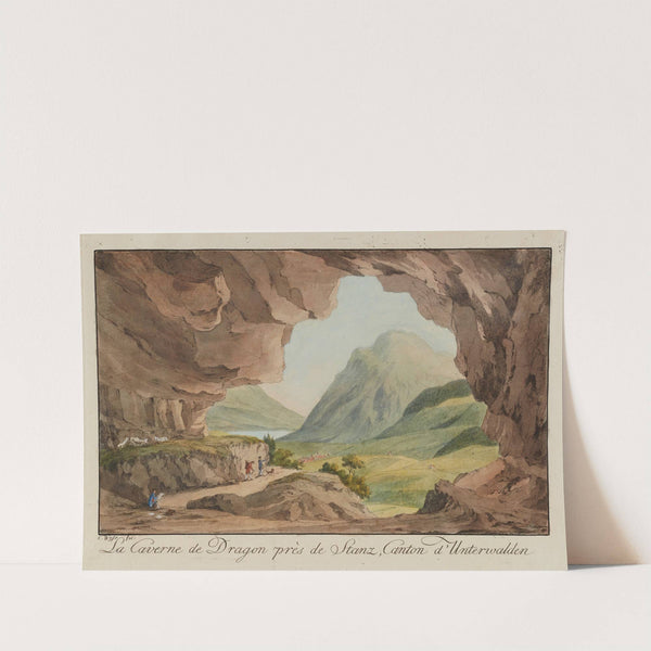 La Caverne de Dragon près Stanz, Canton d’Unterwalden (1915-1945) by Caspar Leontius Wyss