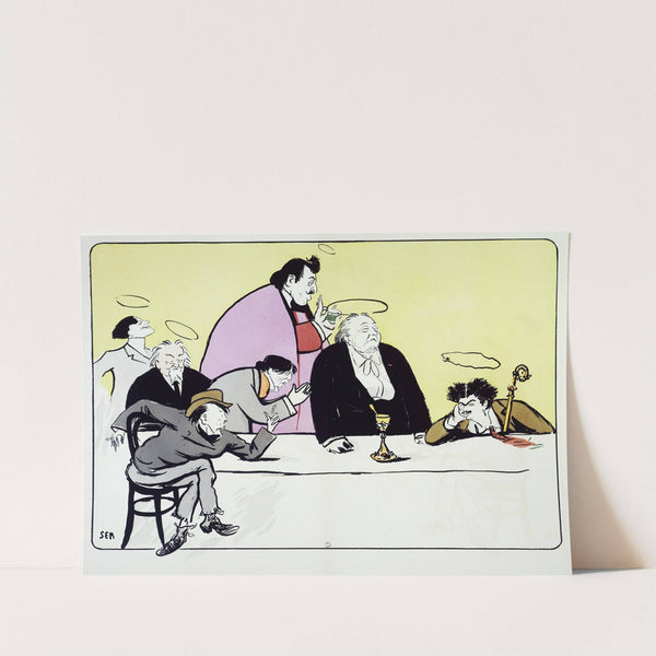 La Cène (1905) by Georges Goursat (Sem)