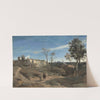 La Cervara, the Roman Campagna by Jean-Baptiste-Camille Corot