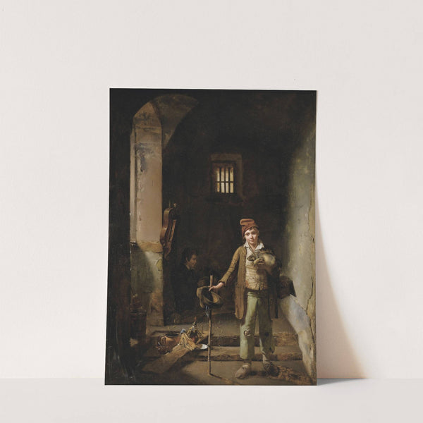 La chambre à coucher des petits savoyards ou Les petits montreurs de marmotte by Jean-Claude Bonnefond