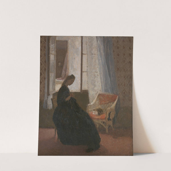 La Chambre sur la Cour (between 1907 and 1908) by Gwen John