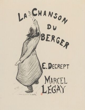 La Chanson du berger – E. Decrept – Marcel – Legay (1895)