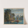 La Chapelle de Guillaume Tell sur le Lac des Quatre Cantons avec la fête religieuse qu’on y célèbre chaque année en mémoire des événements de 1307 (1915-1945) by Gabriel Lory the Younger
