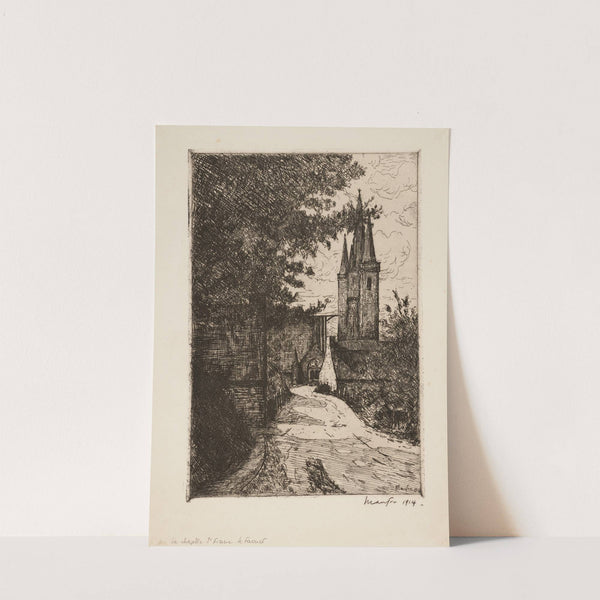 La chapelle Saint-Fiacre – Le Faoüet by Maxime Maufra