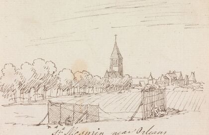 La Chapelle-Saint Mesmin near Orleans