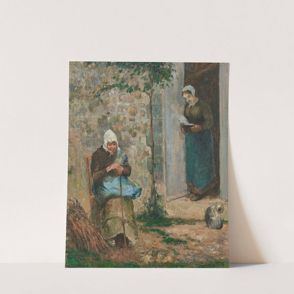 La Charité (1876) by Camille Pissarro