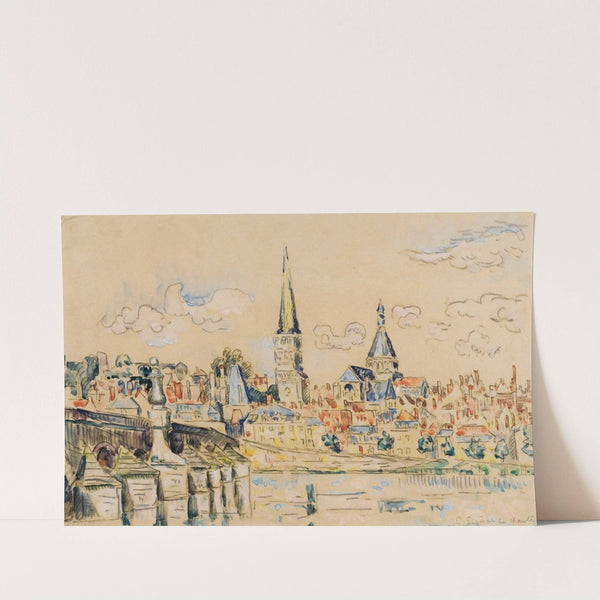 La Charité Sur Loire by Paul Signac