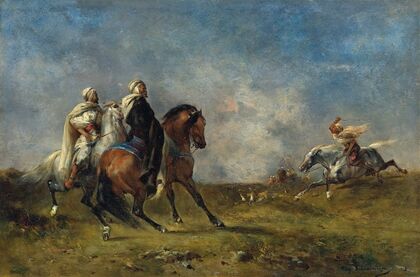 La Chasse À La Gazelle (Hunting Gazelle)