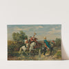 La Chasse Au Faucon by Georges Washington