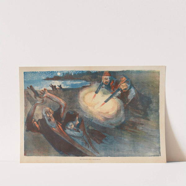 La Chasse aux Arméniens (1898) by Jean Veber