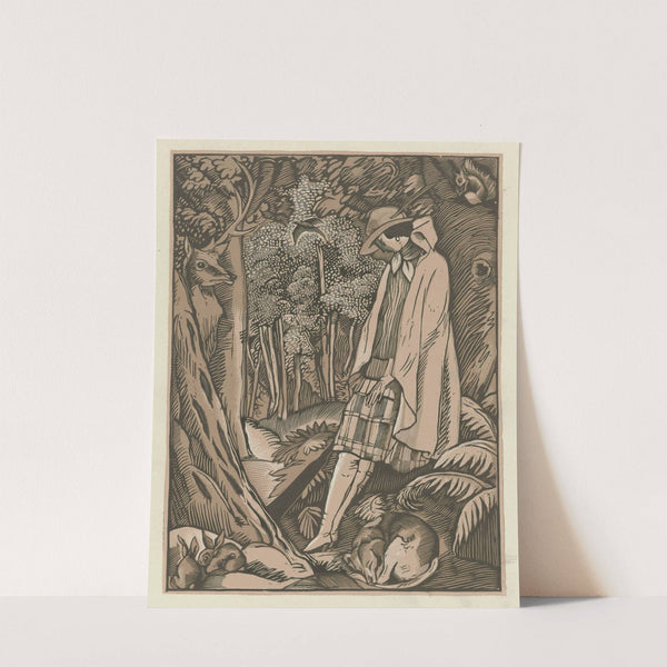 La Chasseresse (1923) by Fernand Siméon