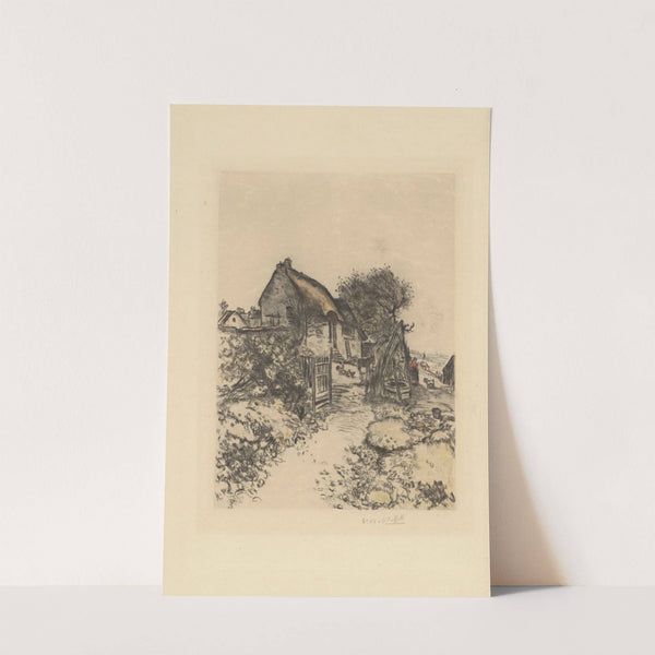 La chaumière (1914) by Jean François Raffaëlli