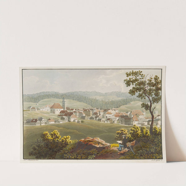 La Chaux-de-fonds by Jean Henri Baumann