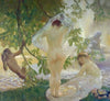 La chemise enlevée, baigneuses
