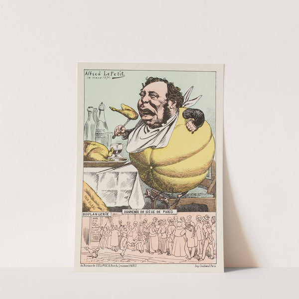 La citrouille – M. Ernest Picard by Zut (Alfred Le Petit)
