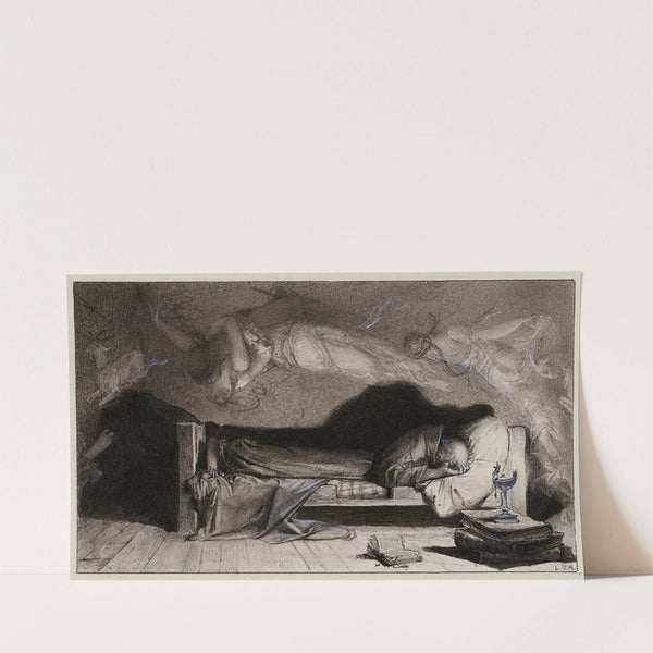 La clef de la porte-rouge (1889) by Luc-Olivier Merson