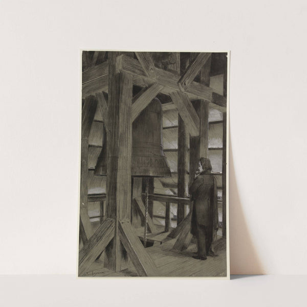 La cloche (1886) by Georges Antoine Rochegrosse