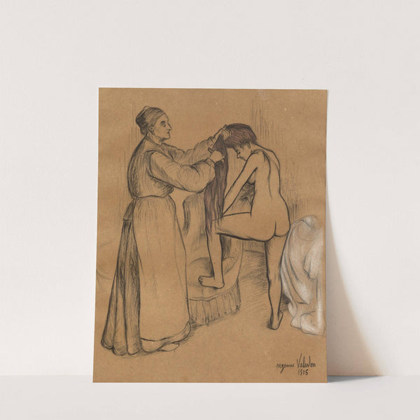 La coiffure (1905) by Suzanne Valadon