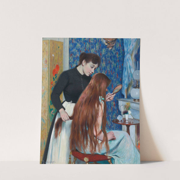 La coiffure by Federico Zandomeneghi