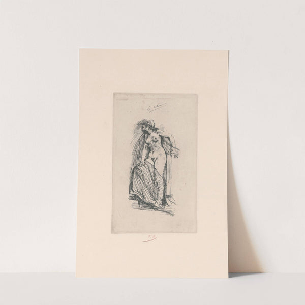 La colère (1888) by Félicien Rops