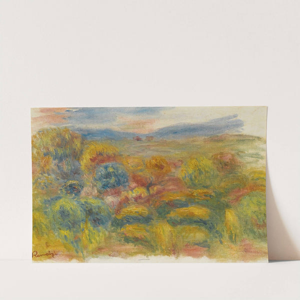 La Colline Rouge by Pierre-Auguste Renoir