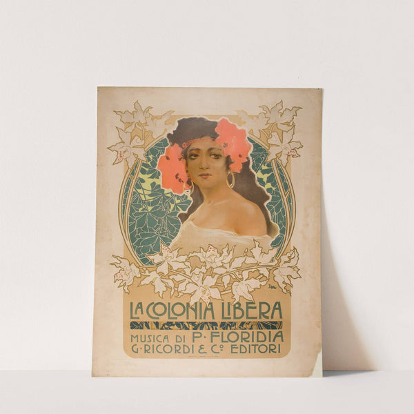 La Colonia Libera (before 1903) by Leopoldo Metlicovitz