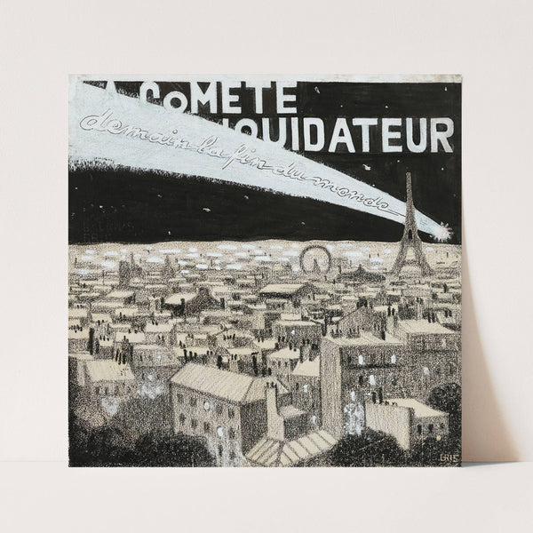 La Comète Liquidateur by Juan Gris