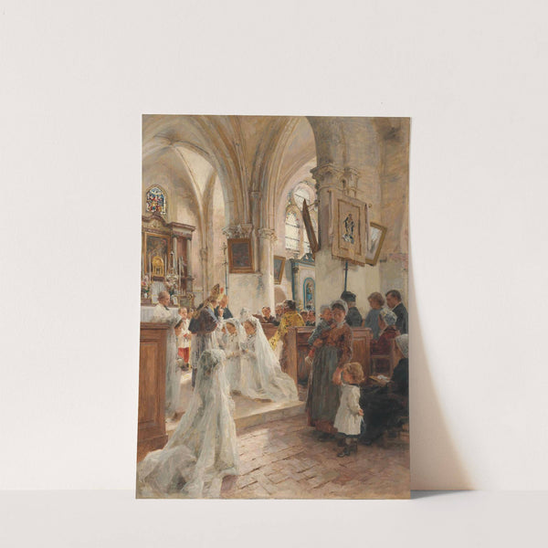 La confirmation by Léon Augustin Lhermitte