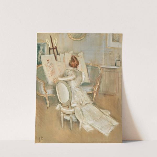 La Connaisseuse by Paul César Helleu