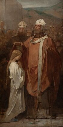La Consécration de sainte Geneviève