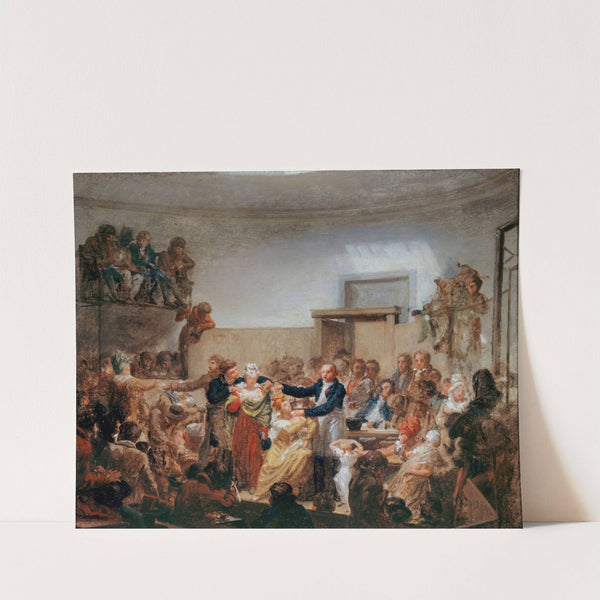 La consultation du docteur Antoine Dubois (1756-1837) by Nicolas-Antoine Taunay